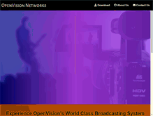 Tablet Screenshot of openvisionnetworks.com